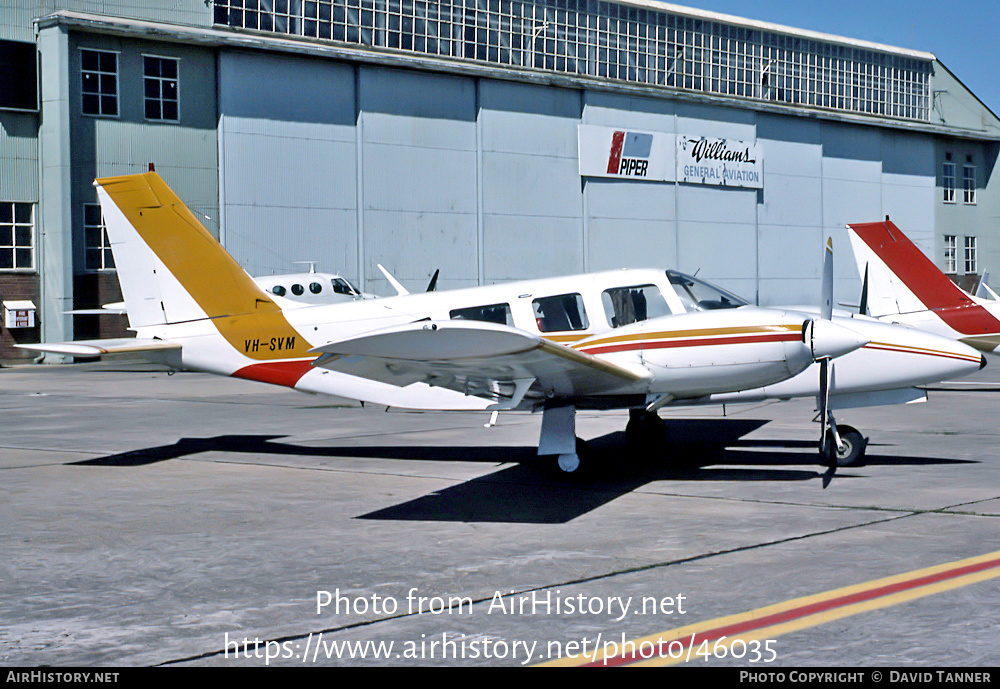 Aircraft Photo of VH-SVM | Piper PA-34-200T Seneca II | AirHistory.net #46035