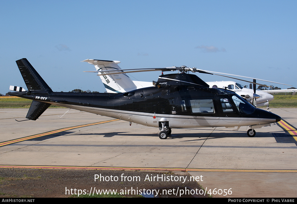 Aircraft Photo of VH-DKV | Agusta A-109C | AirHistory.net #46056