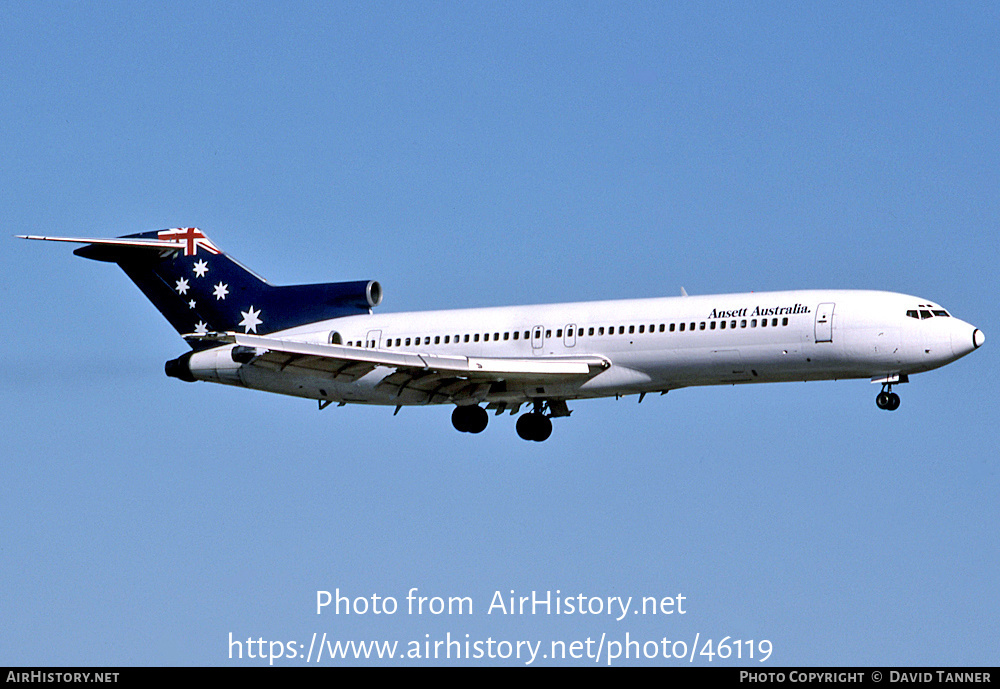 Aircraft Photo of VH-ANE | Boeing 727-277/Adv | Ansett Australia | AirHistory.net #46119