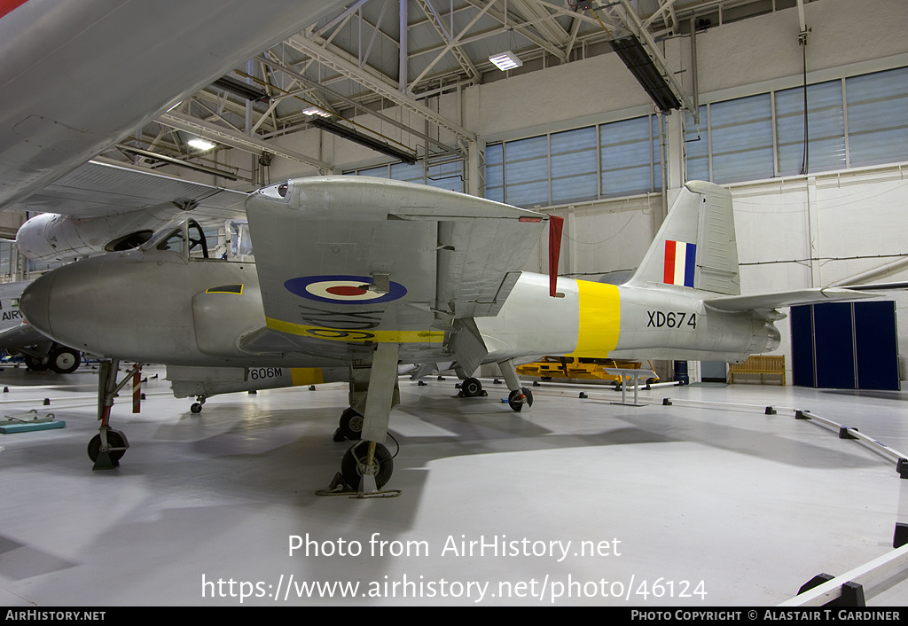 Aircraft Photo of XD674 | Hunting Percival P.84 Jet Provost T1 | UK - Air Force | AirHistory.net #46124