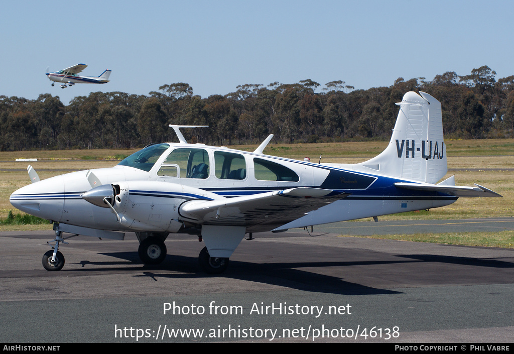 Aircraft Photo of VH-UAJ | Beech E95 Travel Air | AirHistory.net #46138