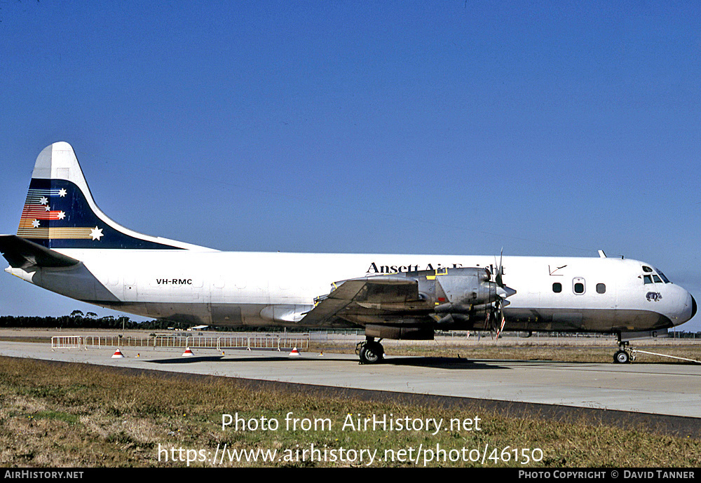 Aircraft Photo of VH-RMC | Lockheed L-188A(F) Electra | Ansett Air Freight | AirHistory.net #46150