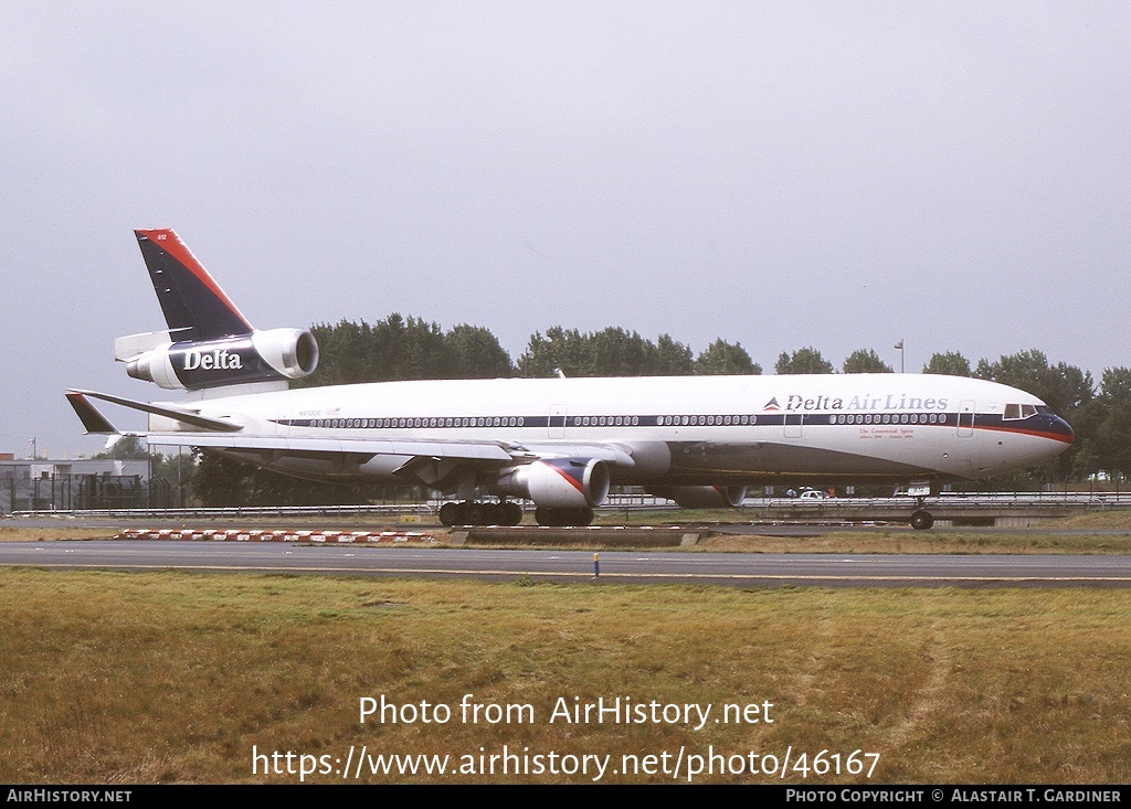 Aircraft Photo of N812DE | McDonnell Douglas MD-11 | Delta Air Lines | AirHistory.net #46167