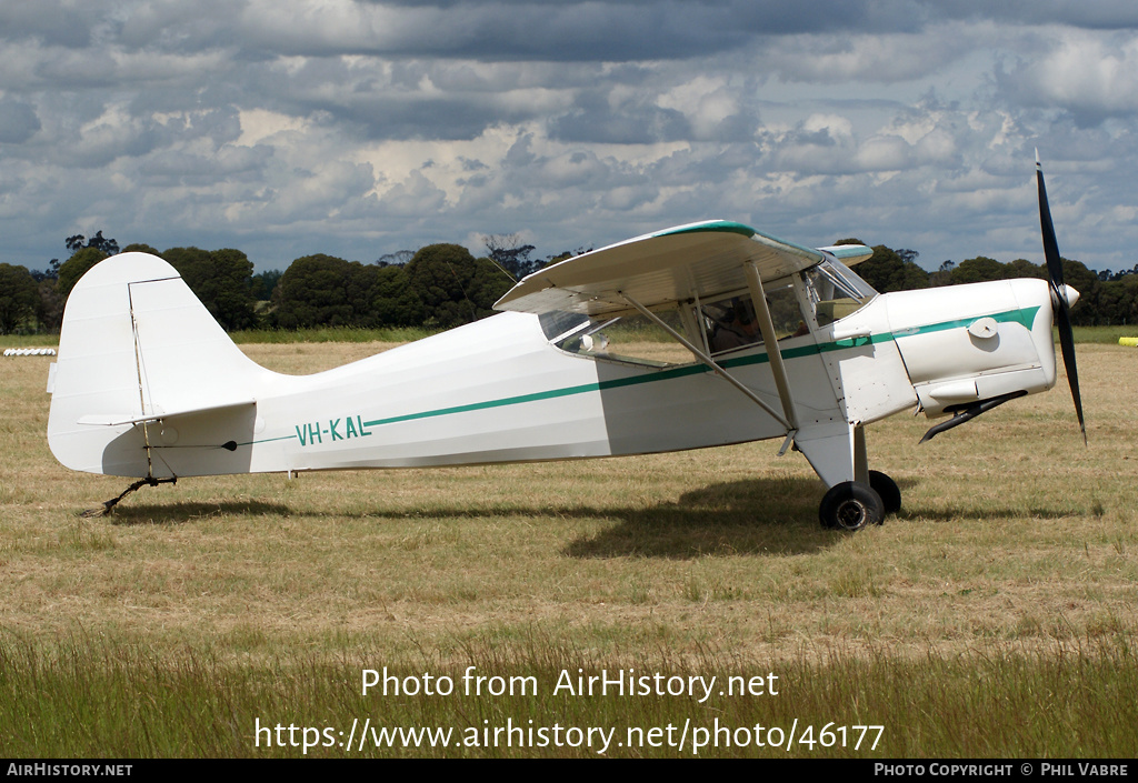 Aircraft Photo of VH-KAL | Auster J-5B Autocar | AirHistory.net #46177