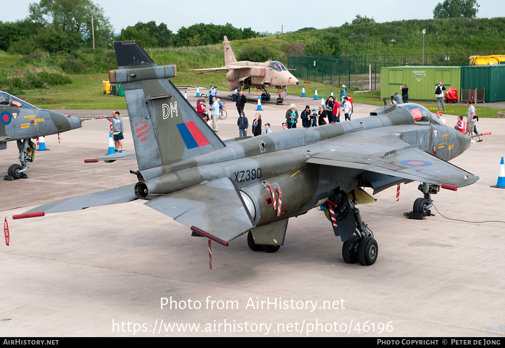 Aircraft Photo of XZ390 | Sepecat Jaguar GR1 | UK - Air Force | AirHistory.net #46196