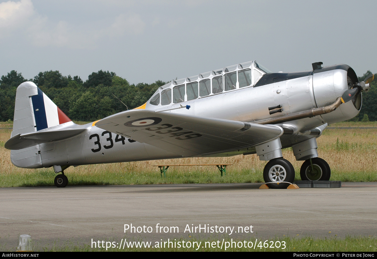 Aircraft Photo of G-BYNF / 3349 | North American NA-64 Yale | Canada - Air Force | AirHistory.net #46203