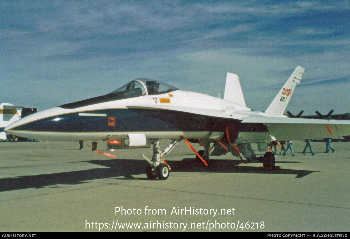 Aircraft Photo of N841NA / NASA 841 | McDonnell Douglas F/A-18A Hornet | NASA - National Aeronautics and Space Administration | AirHistory.net #46218