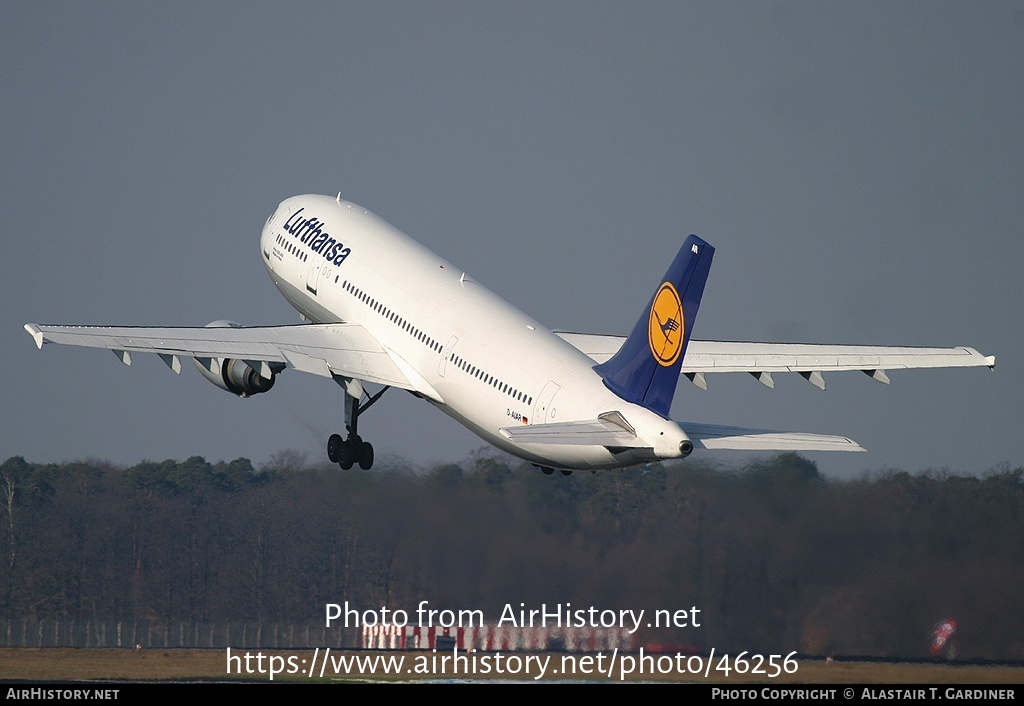 Aircraft Photo of D-AIAR | Airbus A300B4-603 | Lufthansa | AirHistory.net #46256