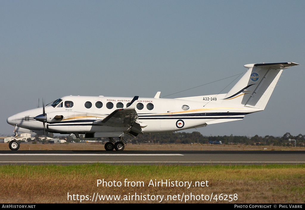 Aircraft Photo of A32-349 | Raytheon 350 King Air (B300) | Australia - Air Force | AirHistory.net #46258