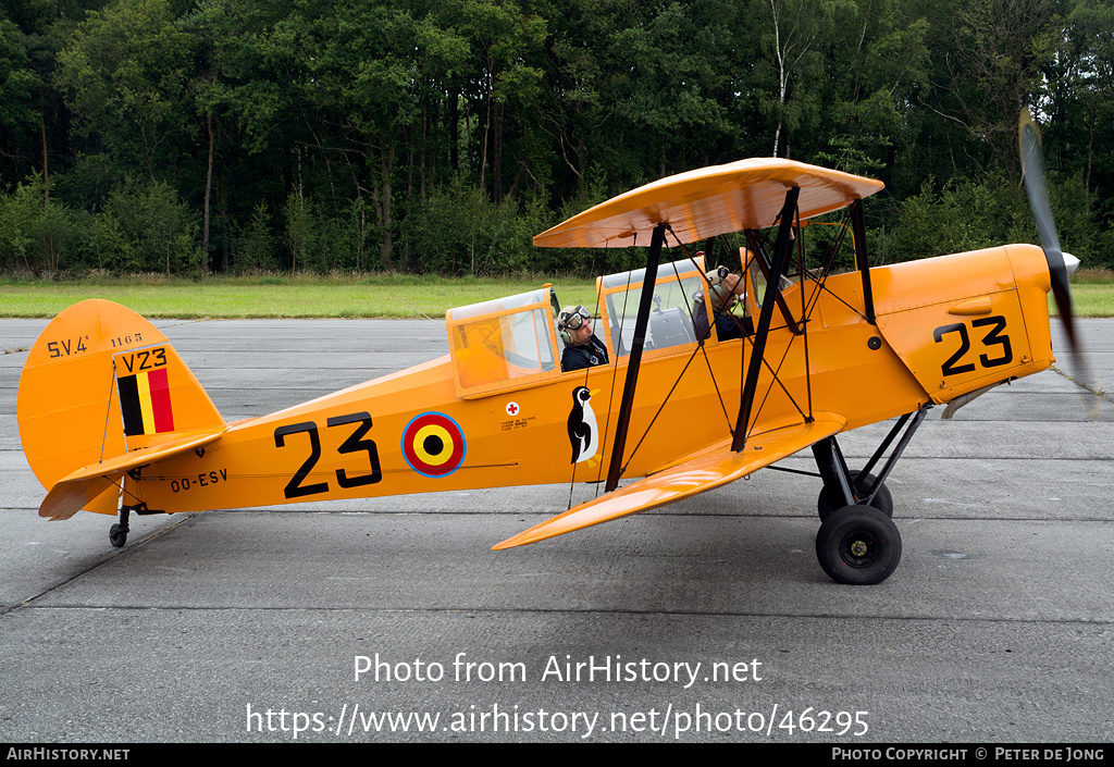 Aircraft Photo of OO-ESV / V23 | Stampe-Vertongen SV-4B | Belgium - Air Force | AirHistory.net #46295