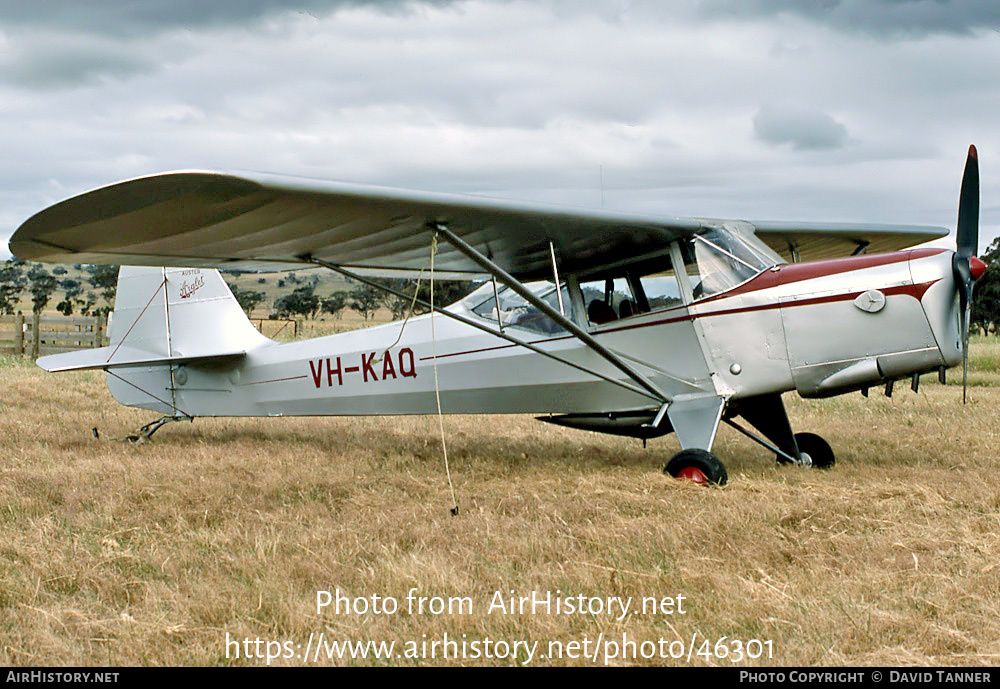 Aircraft Photo of VH-KAQ | Auster J-1B Aiglet | AirHistory.net #46301