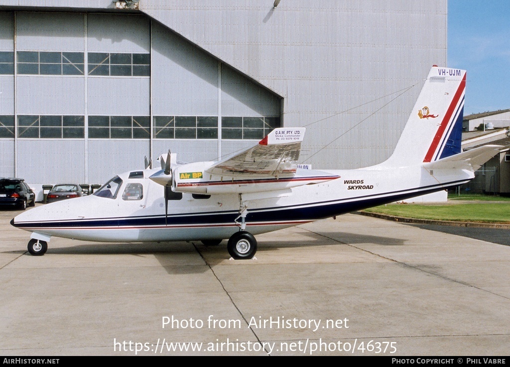 Aircraft Photo of VH-UJM | North American Rockwell 500S Shrike Commander | GAMair - General Aviation Maintenance | AirHistory.net #46375