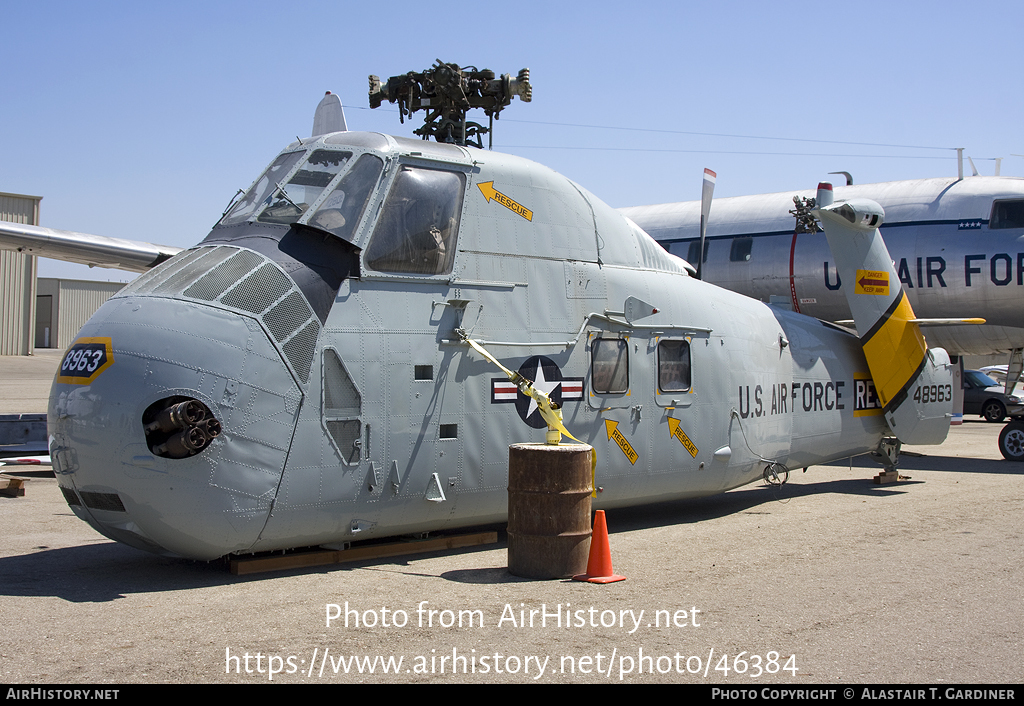 Aircraft Photo of 148963 / 48963 | Sikorsky HH-34J Choctaw | USA - Air Force | AirHistory.net #46384