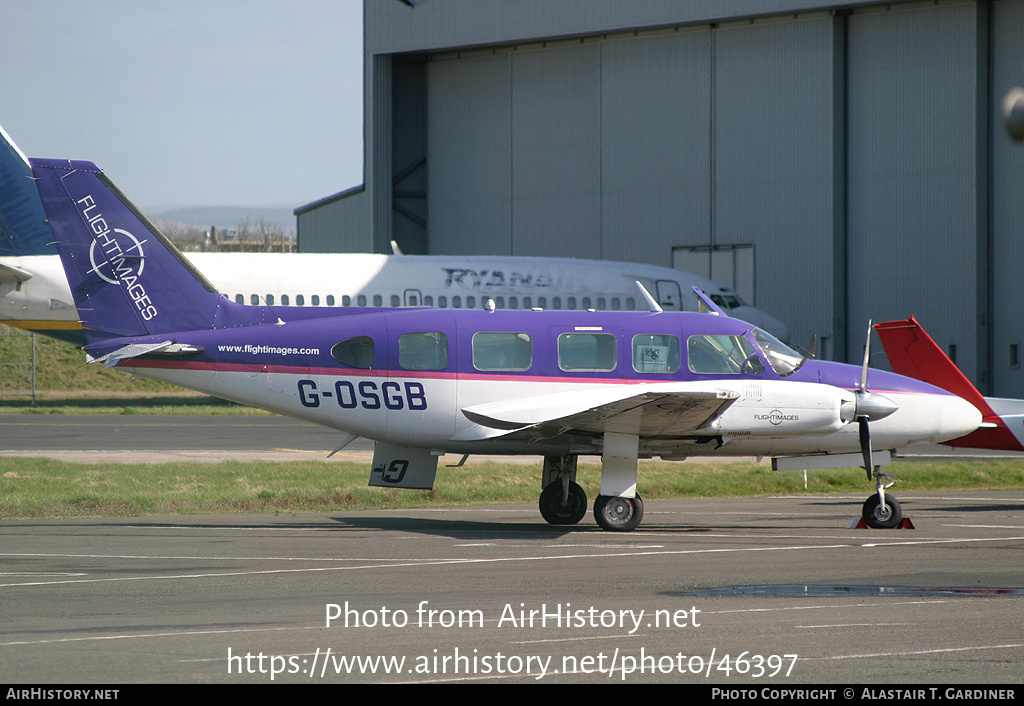 Aircraft Photo of G-OSGB | Piper PA-31-350 Navajo Chieftain | Flight Images | AirHistory.net #46397