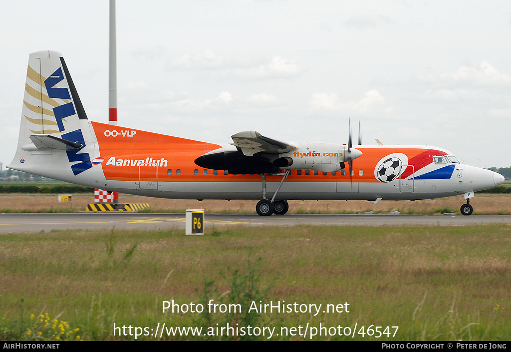 Aircraft Photo of OO-VLP | Fokker 50 | VLM Airlines | AirHistory.net #46547