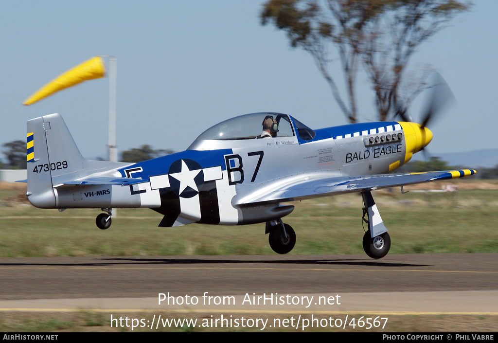 Aircraft Photo of VH-MRS / 473029 | FEW P-51 replica | USA - Air Force | AirHistory.net #46567