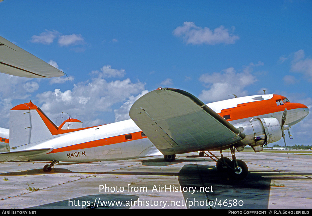 Aircraft Photo of N40FN | Douglas C-53 Skytrooper | Florida National Airways | AirHistory.net #46580