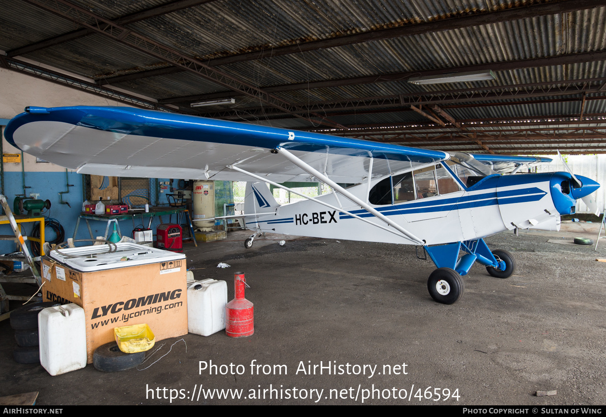 Aircraft Photo of HC-BEX | Piper PA-18AS-150 Super Cub | Aeroclub del Ecuador | AirHistory.net #46594