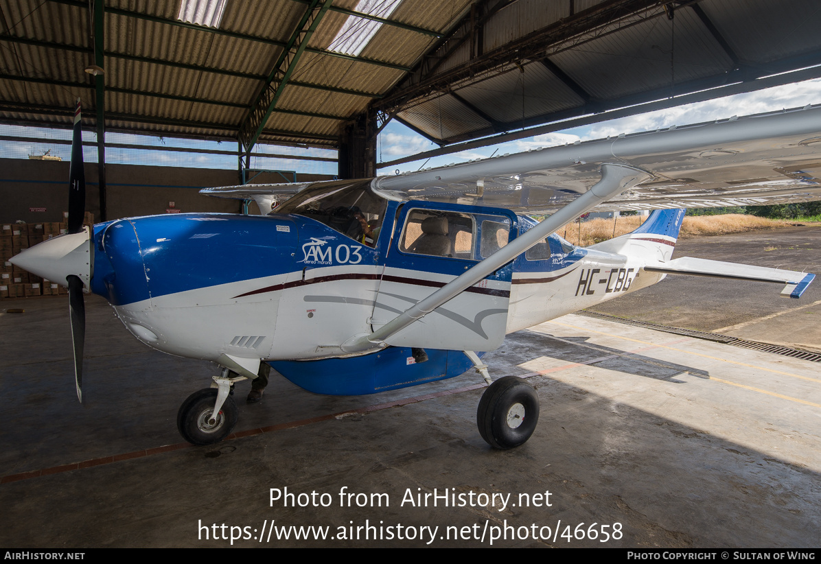 Aircraft Photo of HC-CBG | Cessna T206H Turbo Stationair TC | AeroMorona | AirHistory.net #46658