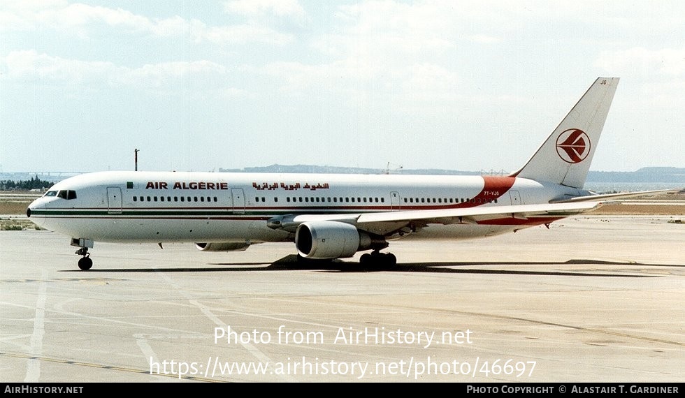 Aircraft Photo of 7T-VJG | Boeing 767-3D6 | Air Algérie | AirHistory.net #46697