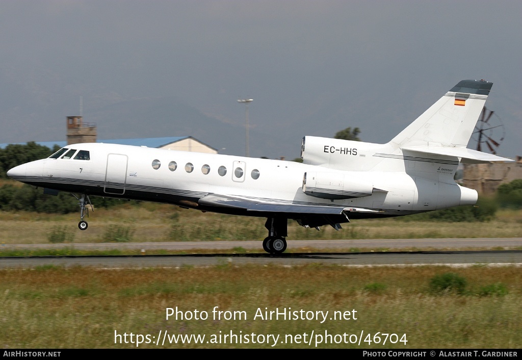 Aircraft Photo of EC-HHS | Dassault Falcon 50 | Gestair | AirHistory.net #46704