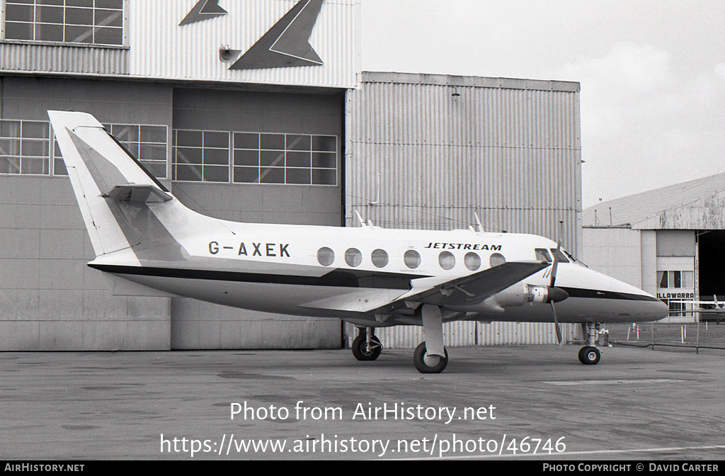 Aircraft Photo of G-AXEK | Handley Page HP-137 Jetstream 1 | AirHistory.net #46746