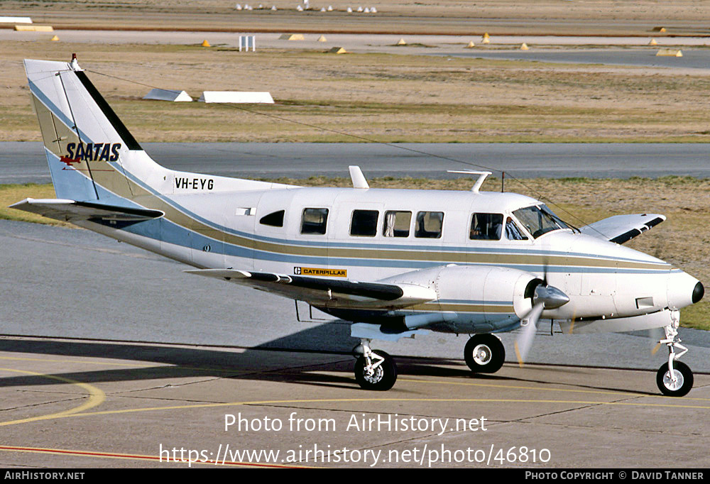 Aircraft Photo of VH-EYG | Beech 65-B80 Queen Air | South Australian and Territory Air Services - SAATAS | AirHistory.net #46810