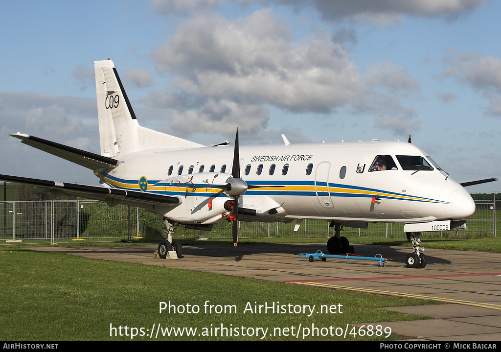 Aircraft Photo of 100009 | Saab Tp100C (340B/Plus) | Sweden - Air Force | AirHistory.net #46889