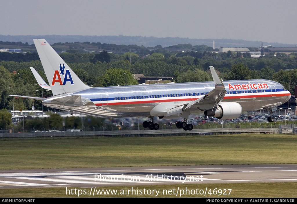 Aircraft Photo of N345AN | Boeing 767-323/ER | American Airlines | AirHistory.net #46927