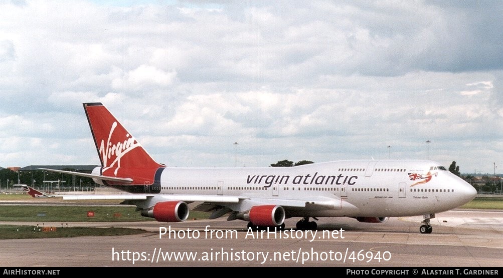 Aircraft Photo of G-VHOT | Boeing 747-4Q8 | Virgin Atlantic Airways | AirHistory.net #46940