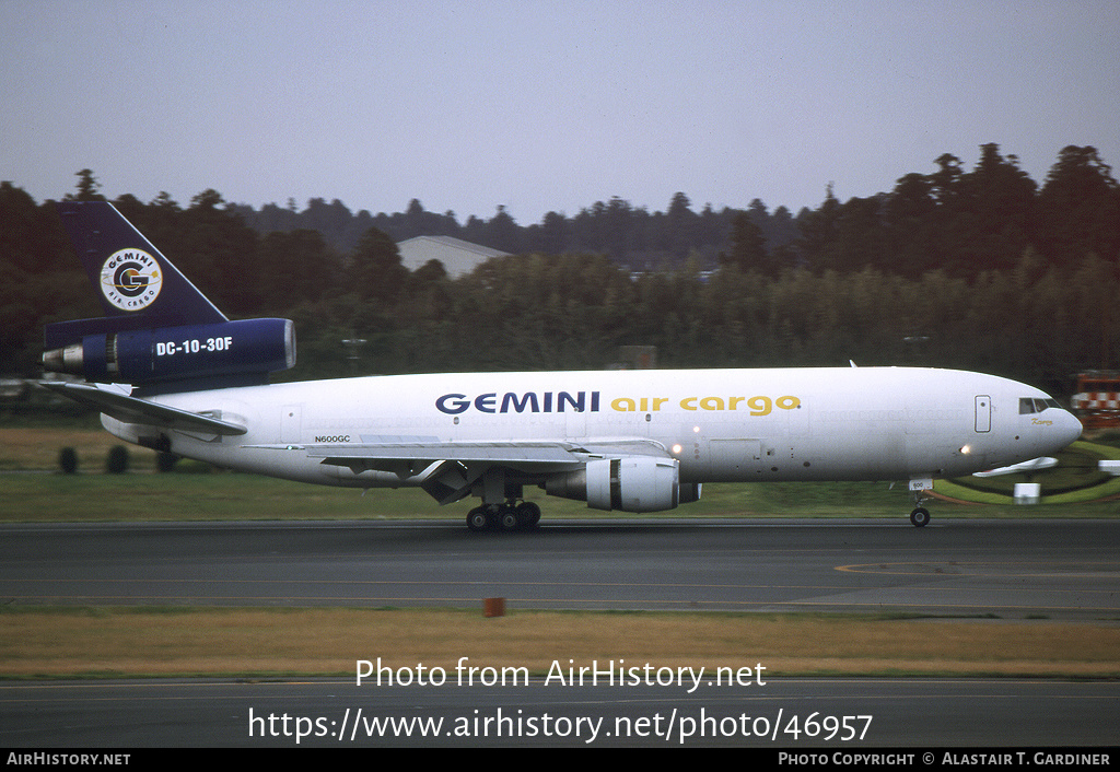 Aircraft Photo of N600GC | McDonnell Douglas DC-10-30(F) | Gemini Air Cargo | AirHistory.net #46957