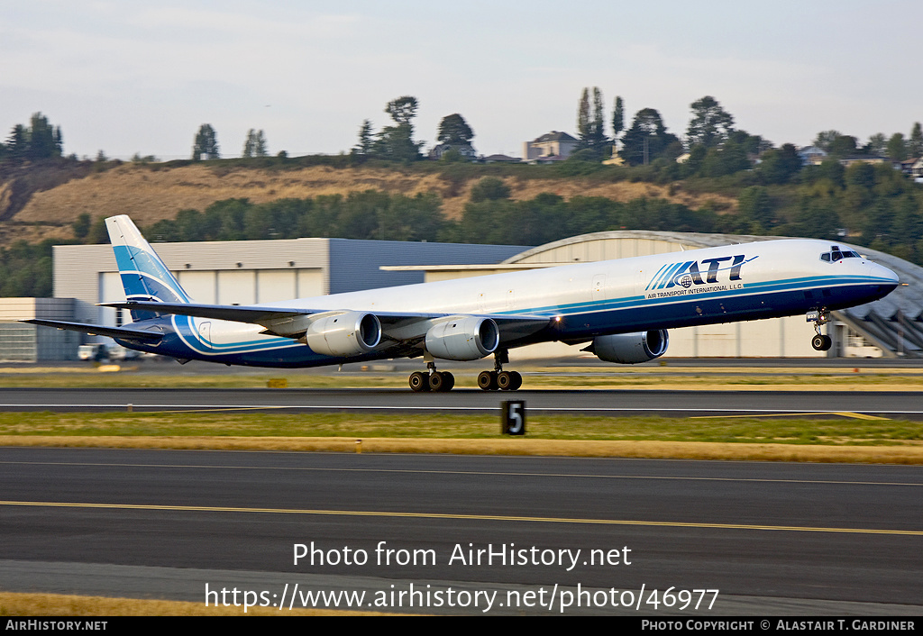 Aircraft Photo of N823BX | McDonnell Douglas DC-8-71(F) | ATI - Air Transport International | AirHistory.net #46977