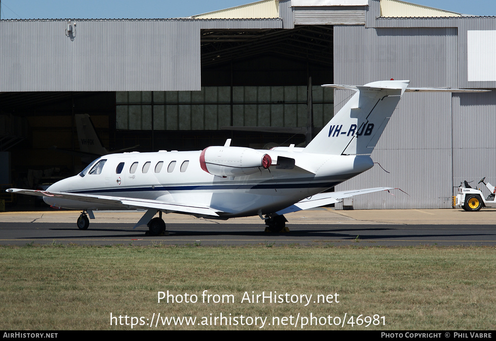 Aircraft Photo of VH-RJB | Cessna 525A CitationJet CJ2 | AirHistory.net #46981