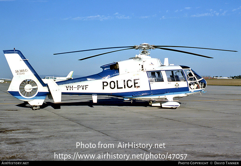 Aircraft Photo of VH-PVF | Aerospatiale SA-365C-1 Dauphin 2 | Victoria Police | AirHistory.net #47057