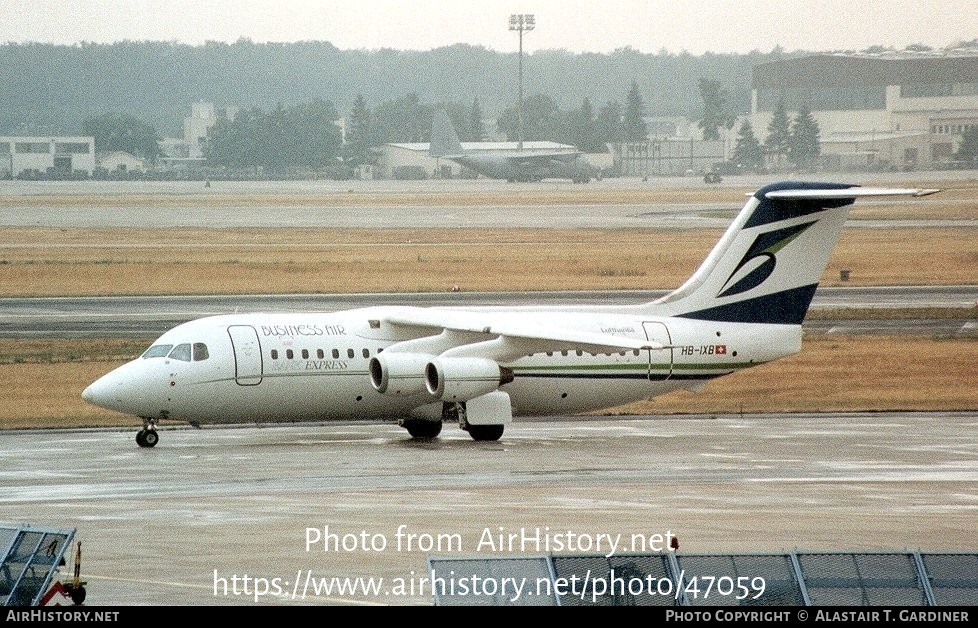 Aircraft Photo of HB-IXB | British Aerospace BAe-146-200 | Business Air | AirHistory.net #47059