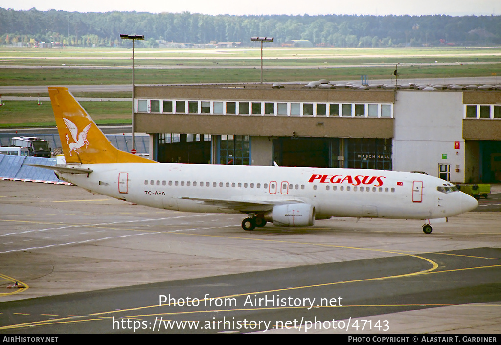 Aircraft Photo of TC-AFA | Boeing 737-4Q8 | Pegasus Airlines | AirHistory.net #47143