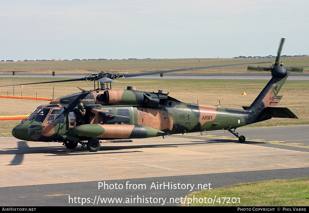 Aircraft Photo of A25-110 | Sikorsky S-70A-9 Black Hawk | Australia - Army | AirHistory.net #47201