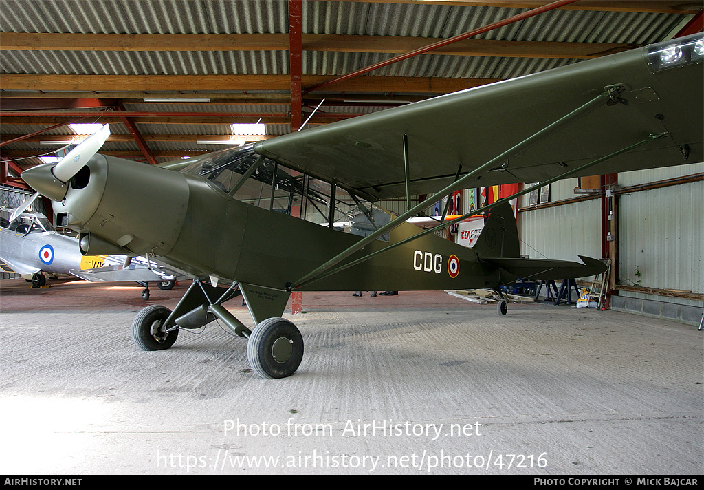 Aircraft Photo of G-CUBJ | Piper PA-18-150 Super Cub | France - Army | AirHistory.net #47216