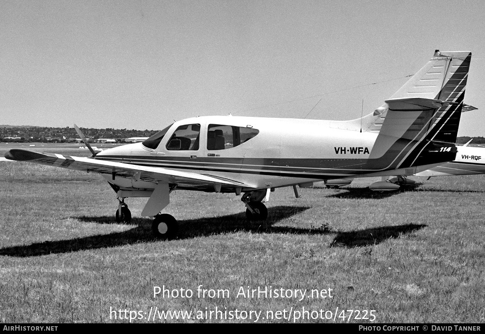 Aircraft Photo of VH-WFA | Rockwell Commander 114 | AirHistory.net #47225