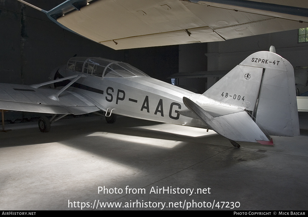 Aircraft Photo of SP-AAG | LWD Szpak 4T | AirHistory.net #47230