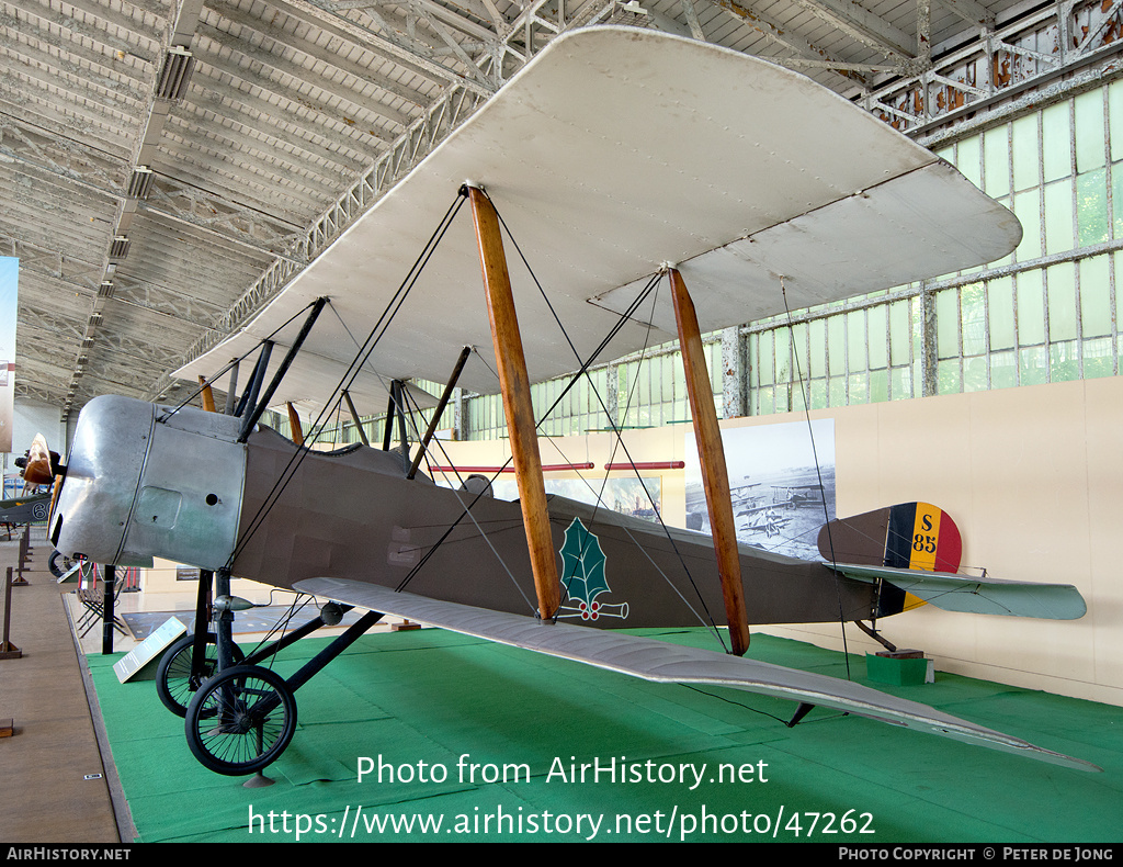 Aircraft Photo of S-85 | Sopwith 1½ Strutter | Belgium - Air Force | AirHistory.net #47262