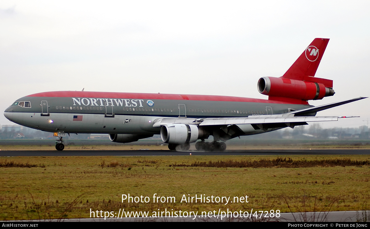 Aircraft Photo of N223NW | McDonnell Douglas DC-10-30 | Northwest Airlines | AirHistory.net #47288