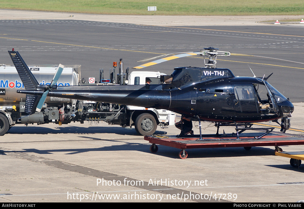 Aircraft Photo of VH-THJ | Aerospatiale AS-350BA Ecureuil | AirHistory.net #47289