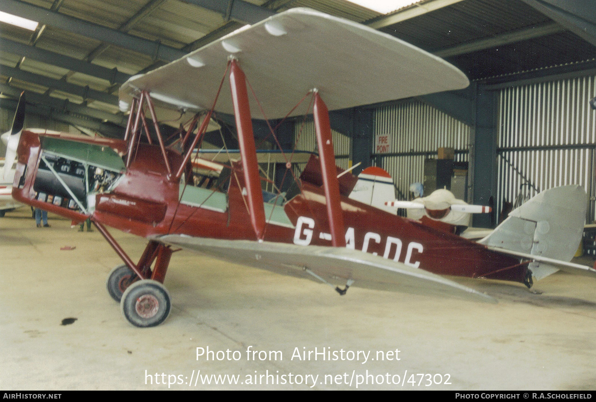 Aircraft Photo of G-ACDC | De Havilland D.H. 82A Tiger Moth II | The Tiger Club | AirHistory.net #47302