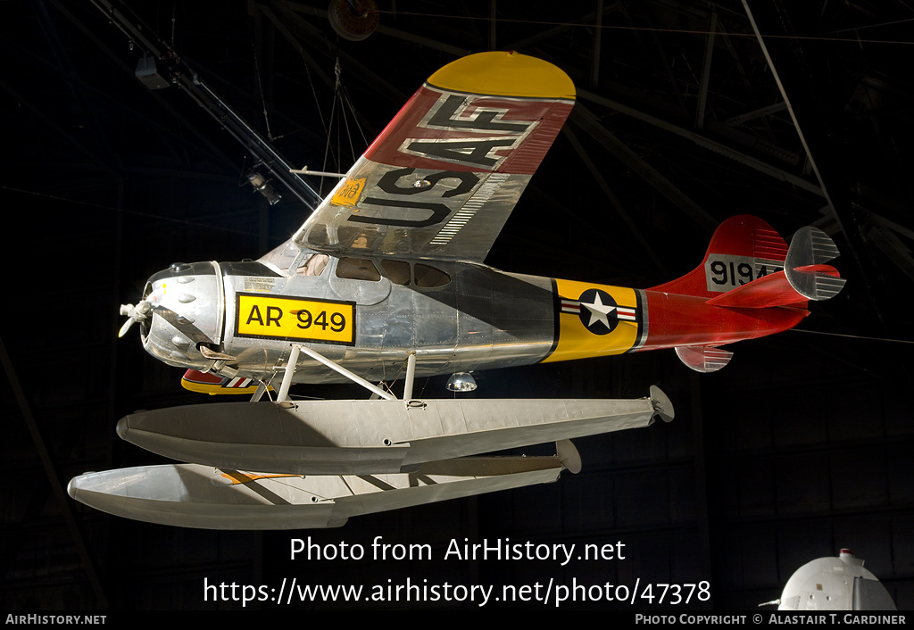 Aircraft Photo of 49-1949 / 91949 | Cessna LC-126A (195) | USA - Air Force | AirHistory.net #47378