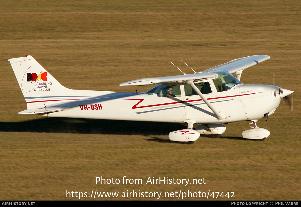 Aircraft Photo of VH-BSH | Cessna 172N Skyhawk 100 II | Darling Downs Aero Club | AirHistory.net #47442