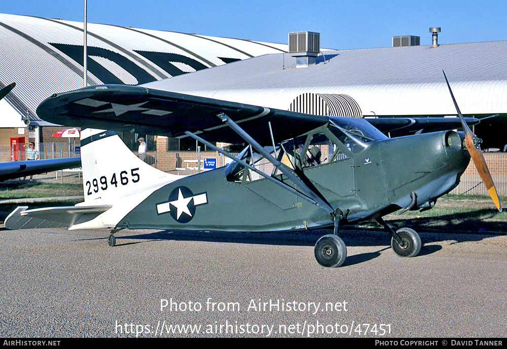 Aircraft Photo of VH-BFR / 299465 | Stinson L-5B Sentinel | USA - Air Force | AirHistory.net #47451