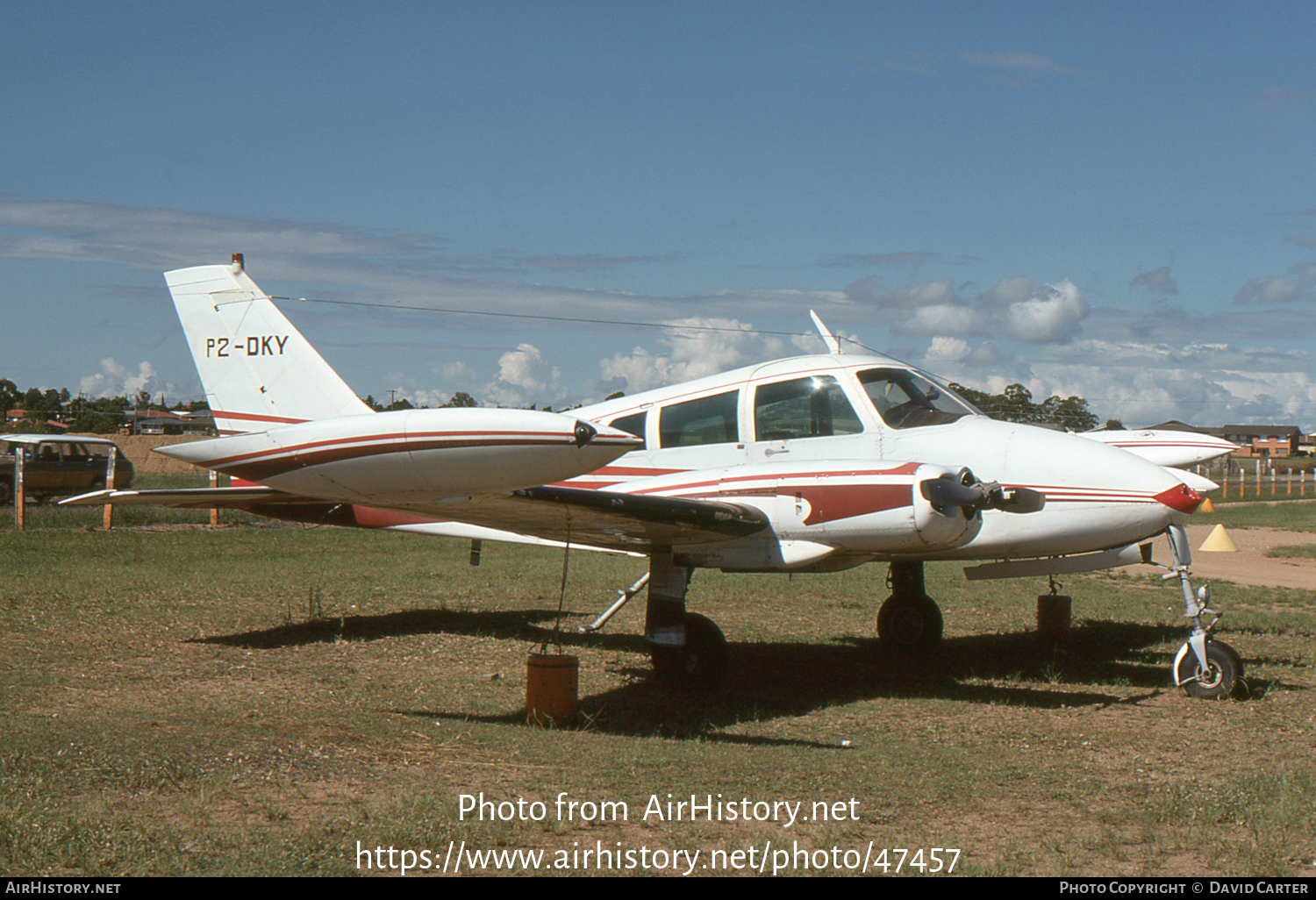 Aircraft Photo of P2-DKY | Cessna 310J | AirHistory.net #47457