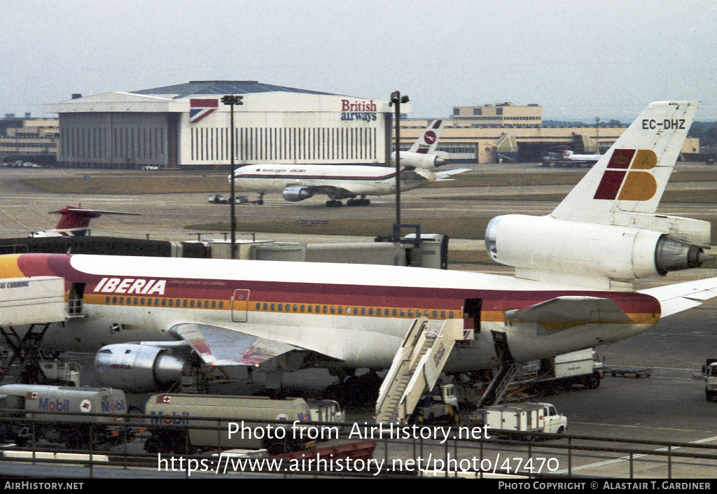 Aircraft Photo of EC-DHZ | McDonnell Douglas DC-10-30 | Iberia | AirHistory.net #47470