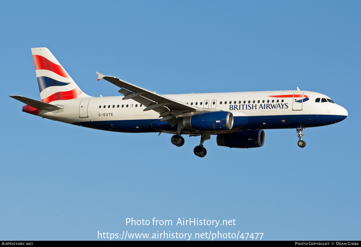 Aircraft Photo of G-EUYE | Airbus A320-232 | British Airways | AirHistory.net #47477